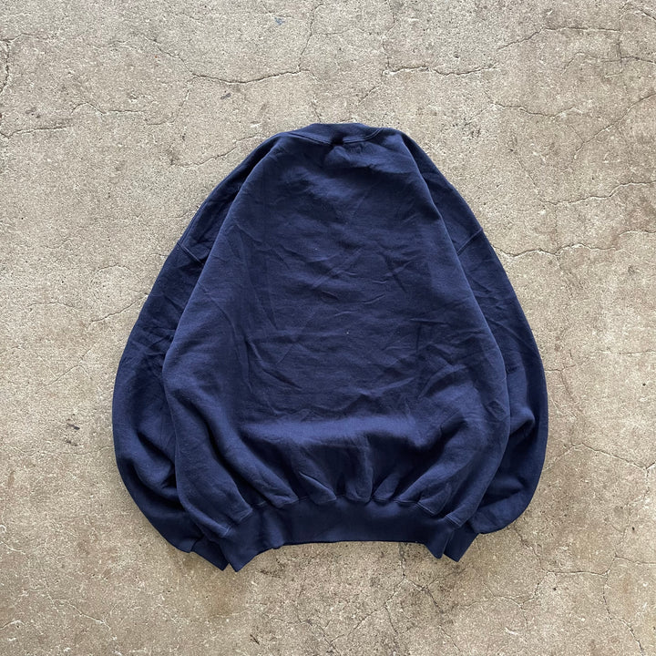 旧衣服RUSSELL ATHLETIC/ RUSSELL运动/空白克鲁兹运动衫/素色/尺码XL