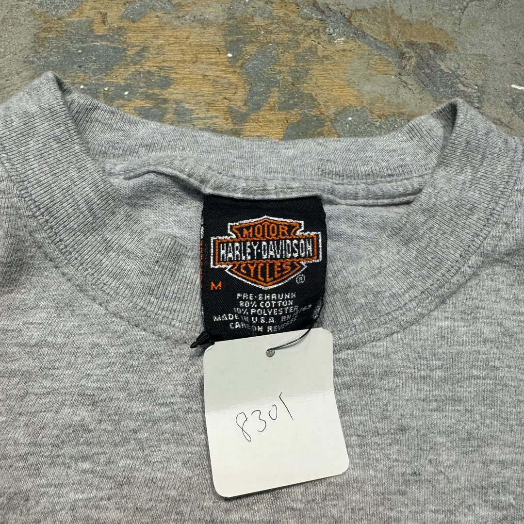 Used clothing Made in USA Harley-Davidson/Harley-Davidson/Printed T-shirt/Size M