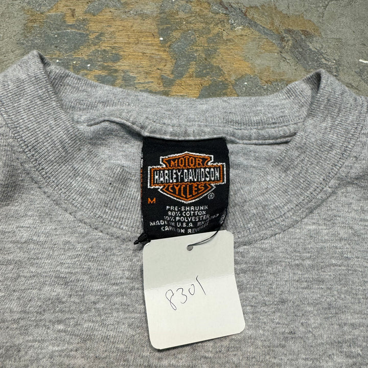 古着 USA製 Harley-Davidson/ハーレーダビッドソン/ プリントTシャツ/ サイズM