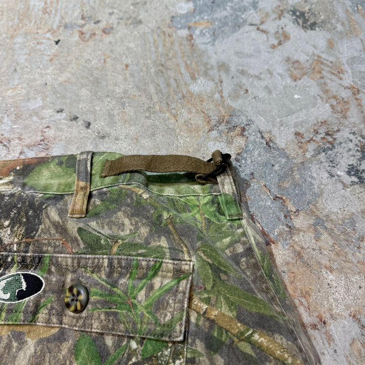 二手衣服Russell Outdoors/Russell戶外/Mossy Oak/Massy Oak/Real Tree Camo Cargo Pants/size L