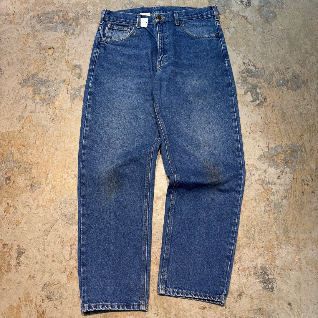 Used clothing Carhartt/ Denim pants/ Actual size 32 x 28