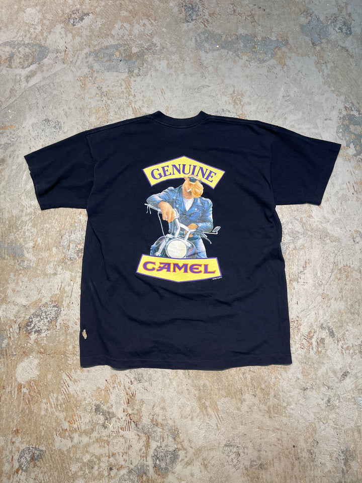 #MA152 古着 USA製 94's CAMEL/キャメル / たばこ / ヴィンテージ シングルステッチ プリントTシャツ/サイズXL