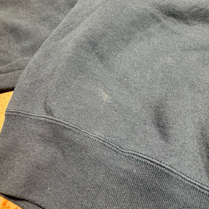 미국 80 년대에서 만든 중고 의류 ~ Russell Athletic/ Russell Athletic/ Blank Crew Neck Sweatshirt/ Plain/ Front V Gusset/ Size L