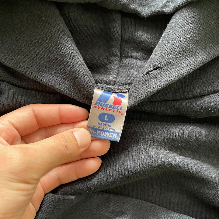 旧衣服RUSSELLATHLETIC/罗素运动/空白套衫连帽衫/素色/尺寸L