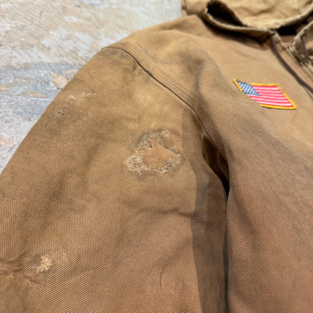 古着 carhartt/ カーハート/ アクティブジャケット/ 裏地メッシュ/ サイズ2XL