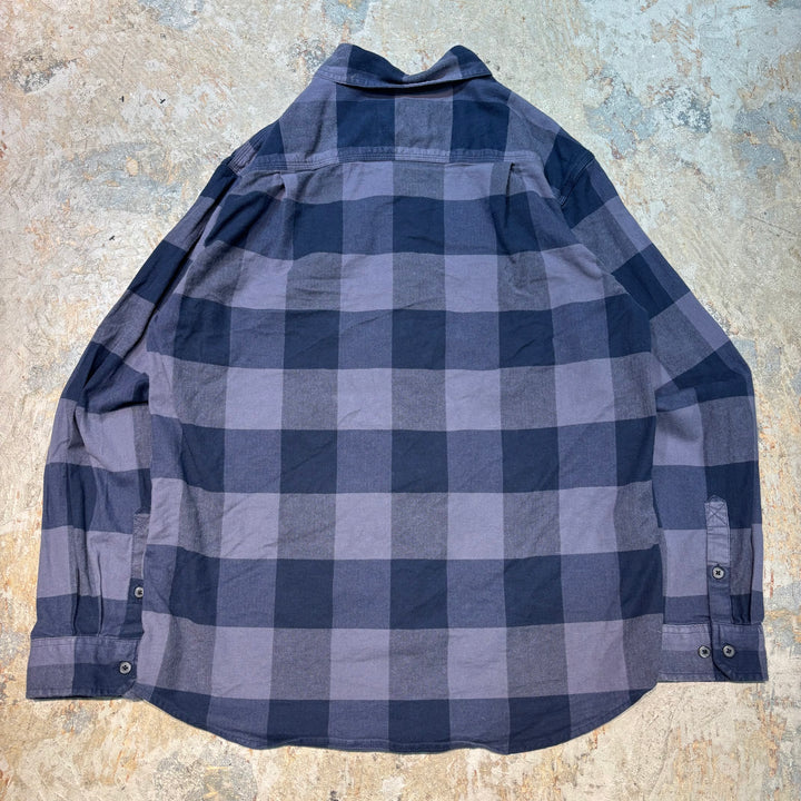 古着 carhartt/カーハート/ ボタンダウン長袖シャツ/ チェック柄/ サイズL