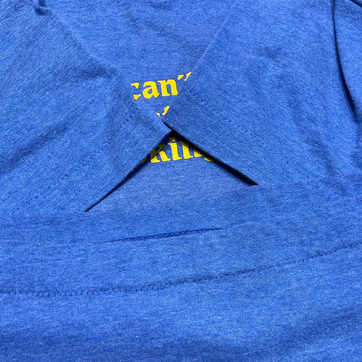 중고 의류 80 년대 미국은 스크린 스타를 만들었습니다 / 내가 좋아 보이지만 왜 부자가 될 수 없습니까? / 빈티지 싱글 스티치 문자 인쇄 티셔츠 / 크기 XL