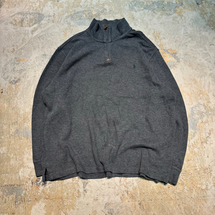 拉爾夫·勞倫(Ralph Lauren)/馬球拉爾夫·勞倫(Polo Ralph Lauren)/半拉鍊針織毛衣/尺寸xl的二手服裝馬球