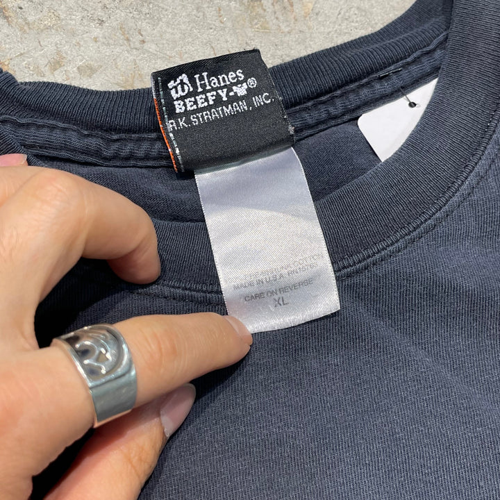 Used clothing Made in USA Harley-Davidson / Kansas City Store, Missouri / Printed T-shirt / Size XL