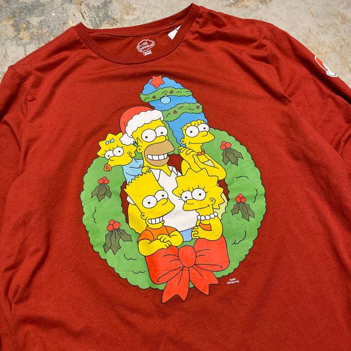 古着 USAVINTAGE/ THE SIMPSONS/ザ・シンプソンズ / キャラクターロングTシャツ / サイズL