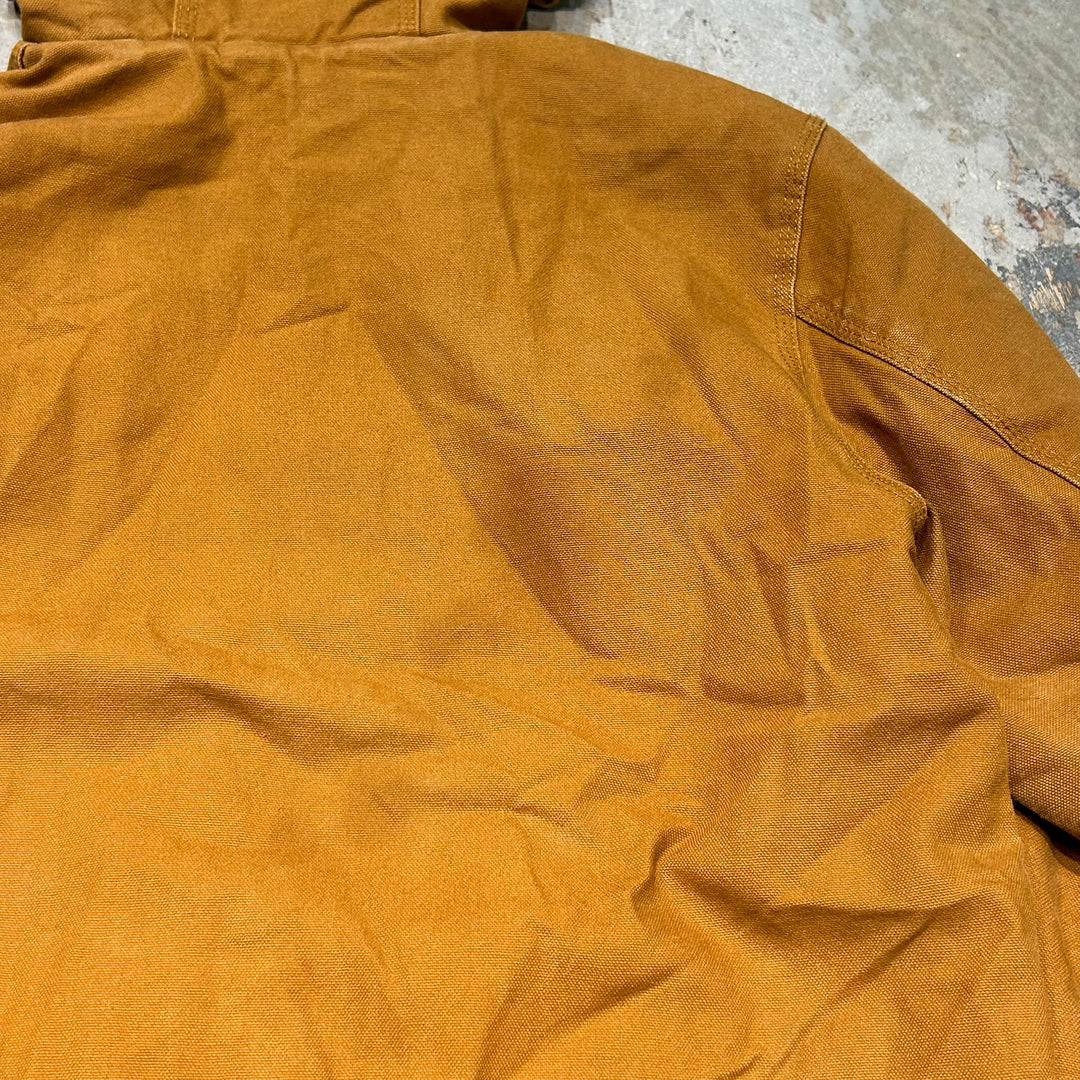 Used clothing carhartt/Active jacket/Duck fabric/Plain/Padded/Size L