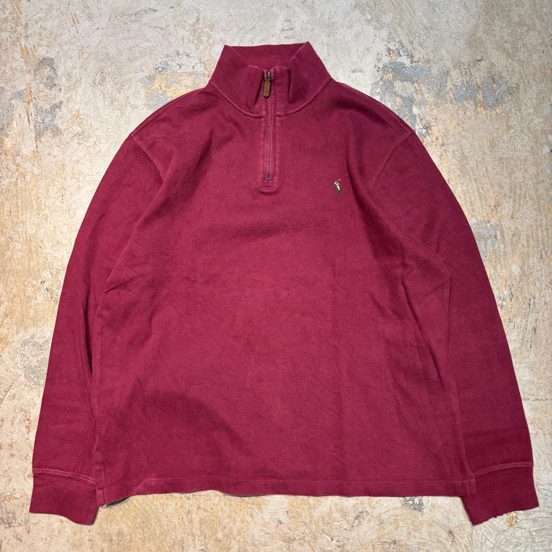 Ralph Lauren/ Polo Ralph Lauren/ Half Zip Knit Sweater/ Size L의 의류 폴로