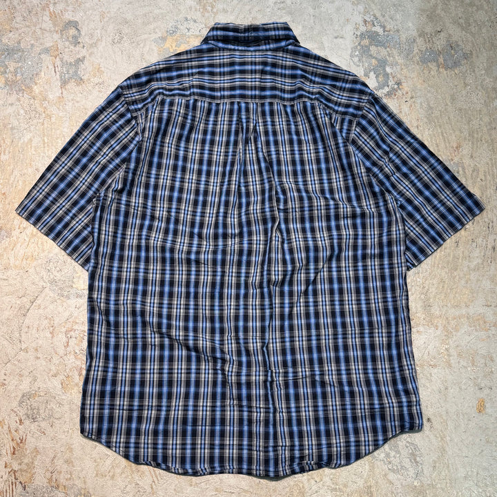 Used clothing carhartt/Carhartt/Button-down short sleeve shirt/Checked pattern/Size L