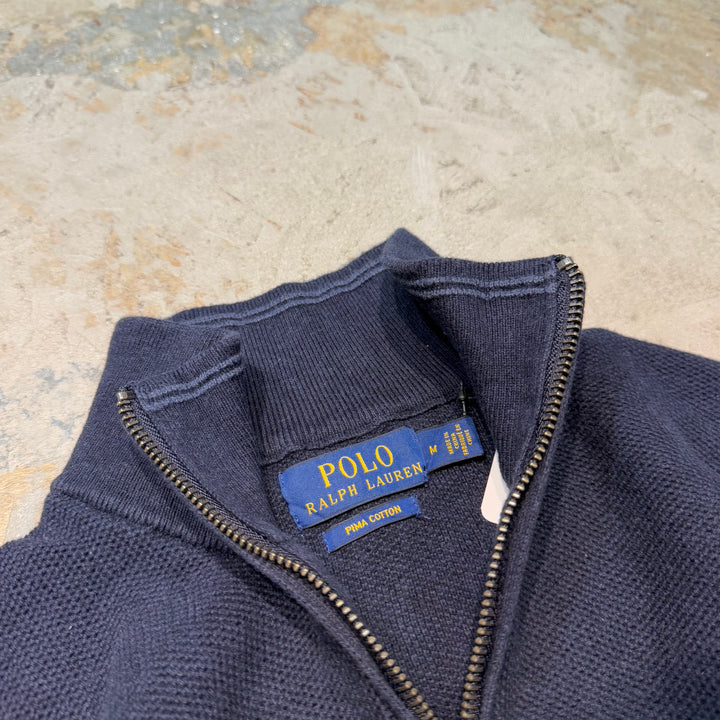 Ralph Lauren/ Polo Ralph Lauren/ Half Zip 니트 스웨터/ 사이즈 M의 사용 의류 폴로