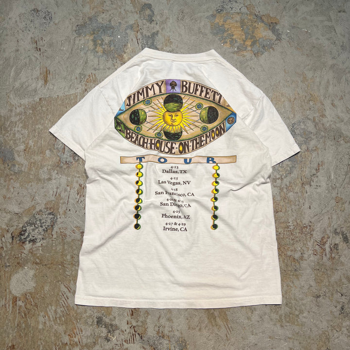 古着 USA製 99's JIMMY buffett beach house on the moon/プリントTシャツ/サイズM