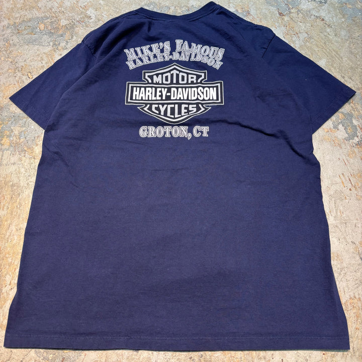 古着 USA製 Harley-Davidson/ハーレーダビッドソン/ プリントTシャツ/ サイズXL