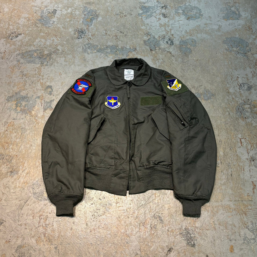 Used clothing 95's U.S.ARMY/US Army/CWU-36/P/ Flight jacket/Late model/MIL-J-83382C/Size L