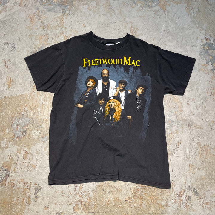 중고 의류 98 's USA Made Hanes / Hanes / Fleetwood Mac / 빈티지 싱글 스티치 밴드 티셔츠 / 크기 L