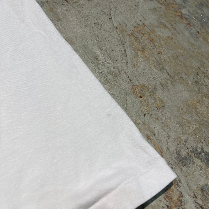 古着 90's Hanes/ヘインズ / ポワタン・アロー N&W 611号流線形蒸気機関車 / 旅客列車 / ヴィンテージ シングルステッチ プリントTシャツ / サイズL