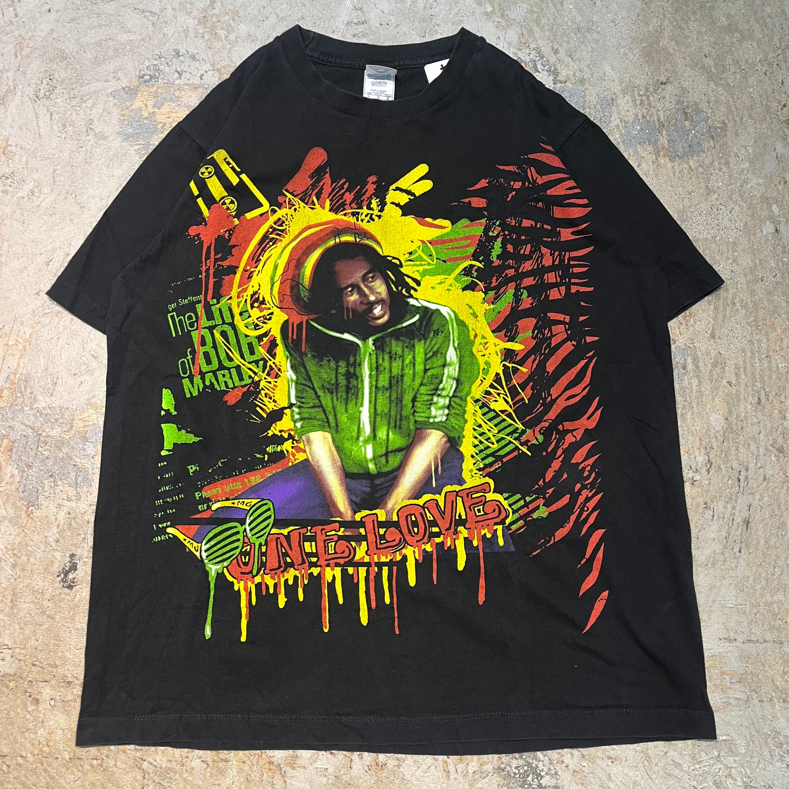 j*n様 vintage ボブマーリー　オールオーバープリントTシャツ AC79F9F3-B6E4-4C11-BEED-