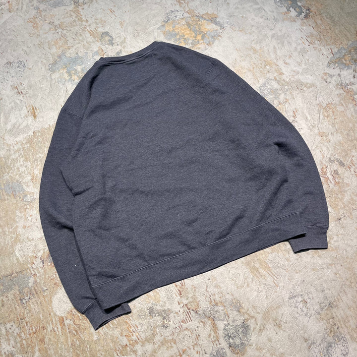 #4115 古着 Unknow/Crew Neck Print Sweat/クルーネックプリントスウェット/アニマル/プリント/サメ/サイズL