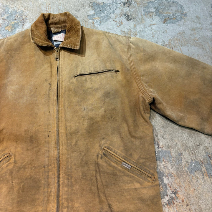 Used clothing 80's to 90's carhartt/ Carhartt/ Detroit jacket/ Duck fabric/ Lining blanket/ Check/ Equivalent to size M~L