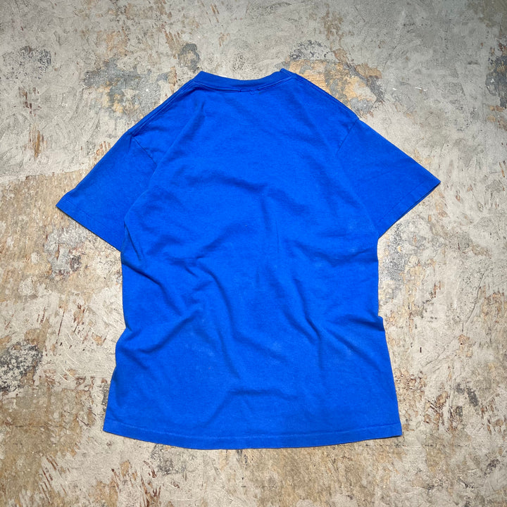 美國製造的二手服裝魯尼調音/華納兄弟/戴茲馬尼亞魔鬼/印刷T卹/尺寸XL