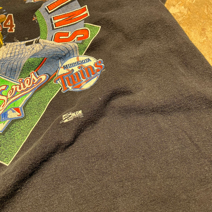 #4783 중고 의류 91의 MLB 월드 시리즈 애틀랜타 브레이브스 대 미네소타 쌍