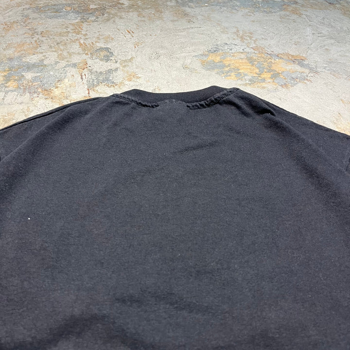 #4525 古着 90's Hanes/short sleeve print t-shirt Tee/半袖プリントTシャツ/シングルステッチ/サイズL