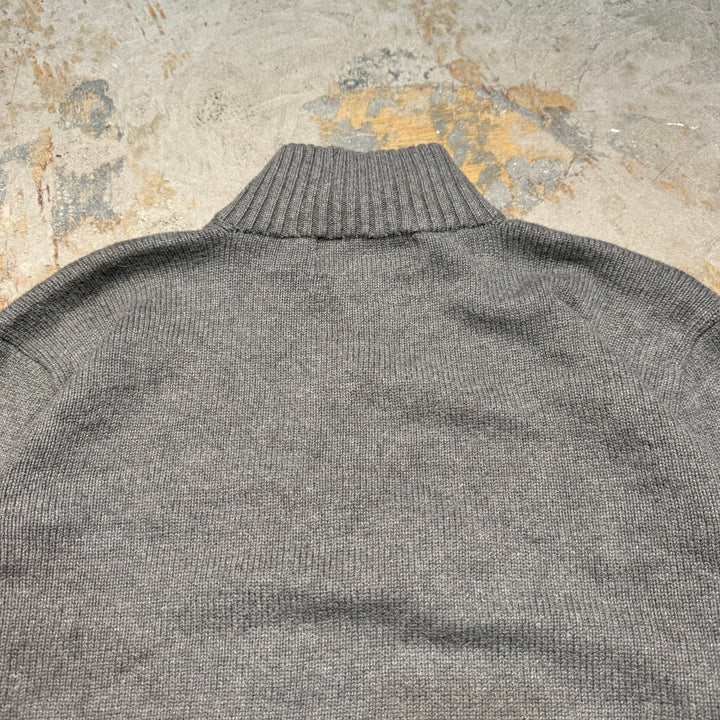 旧衣POLO by Ralph Lauren/ POLO拉尔夫劳伦/半拉链针织毛衣/尺寸M