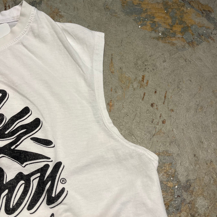 #4792 Used clothing HARLEY-DAVIDSON/Harley Davidson/Sleeveless printed T-shirt/Size L