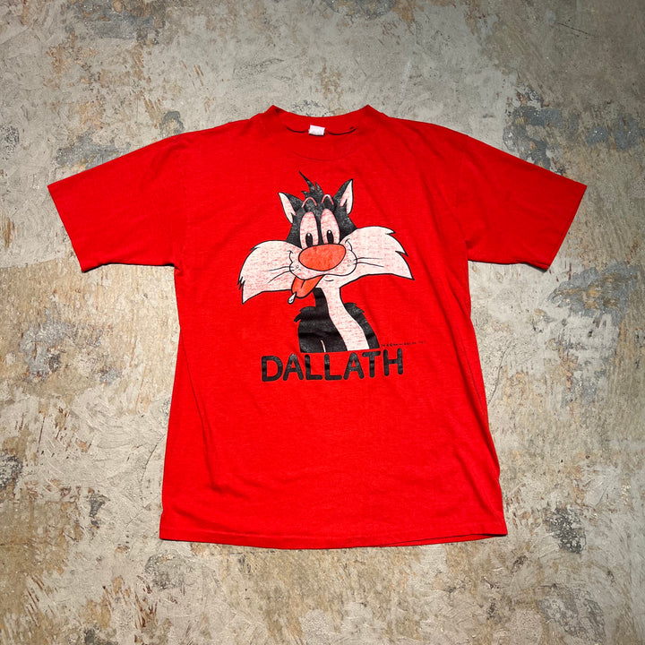古着 83's ワーナーブラザーズ / シルベスター・キャッツ / プリントTシャツ/サイズL-XL相当