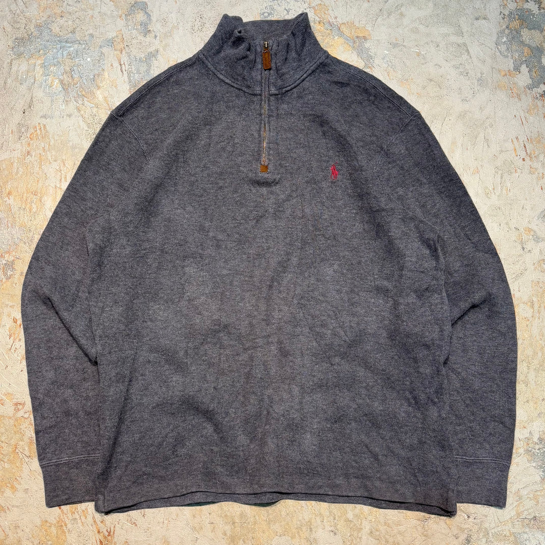 Ralph Lauren/ Polo Ralph Lauren/ Half Zip 니트 스웨터/ 사이즈 M의 사용 의류 폴로