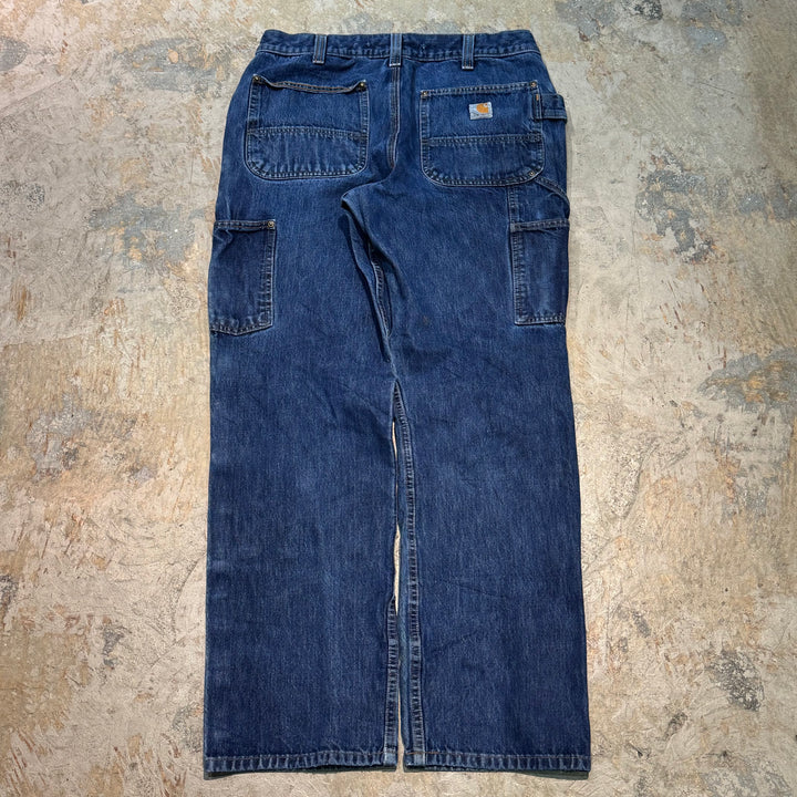 古着 Carhartt/ カーハート/ ダブルニーデニムペインターパンツ/ 実寸サイズ30×29