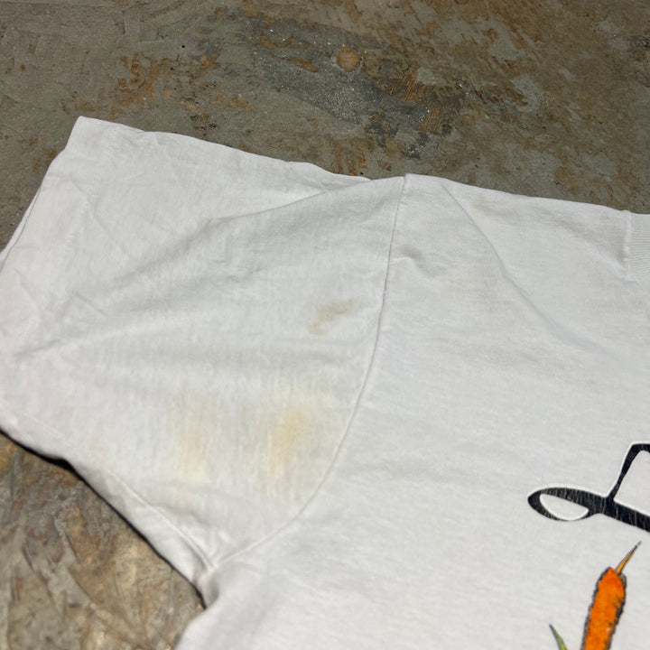 古着 98's ルイジアナ州/Bayou Country/ワニ/ヴィンテージ シングルステッチプリントTシャツ/サイズL相当