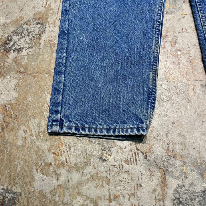 #4224 古着 Carhartt/カーハート / Denim Pants/デニムパンツ /ジーンズ / 裏地チェック/34×30