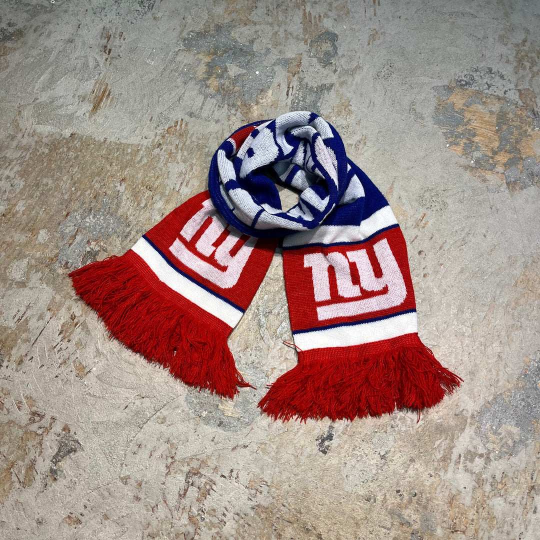 #3093 古着 スポーツマフラー/NY GIANTS/ニューヨーク ジャイアンツ/ SUPER BOWL XLVI 46 CH4MPIONS/第46回スーパーボウル/ NFL / フットボール