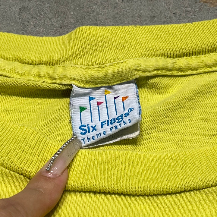 古着 90's トゥイーティー/ルーニーテューンズ/ワーナー・ブラザース/ヴィンテージ シングルステッチプリントTシャツ/サイズXL相当