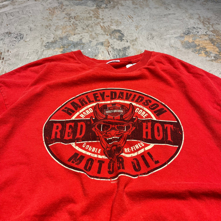 古着 Harley-Davidson/ハーレー ダビッドソン メキシコ・カンクン プリントTシャツ サイズXL相当