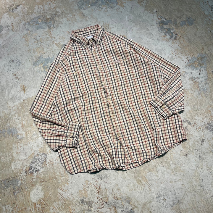 #4344 L.L.BEAN L/S 체크 셔츠 크기 2XL