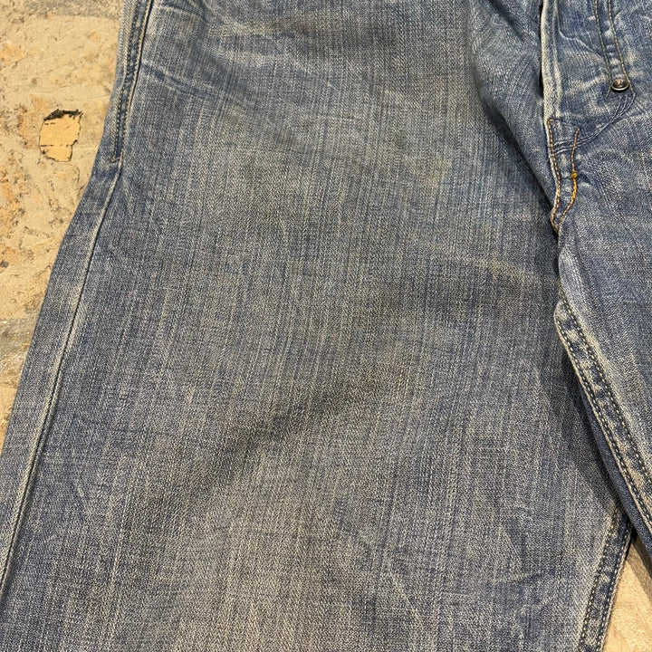 중고 의류 디젤/디젤/데님 바지/실제 크기 33 x 32