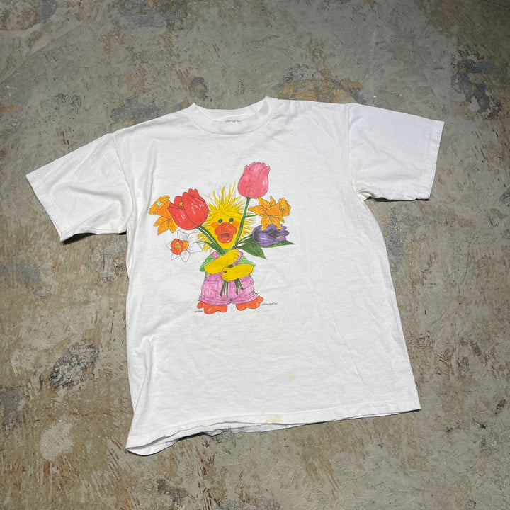 #4735 빈티지 의류 Onita/Suzyzoo Whitsy/Single Stitch 빈티지 티셔츠/Made in USA/Size XL