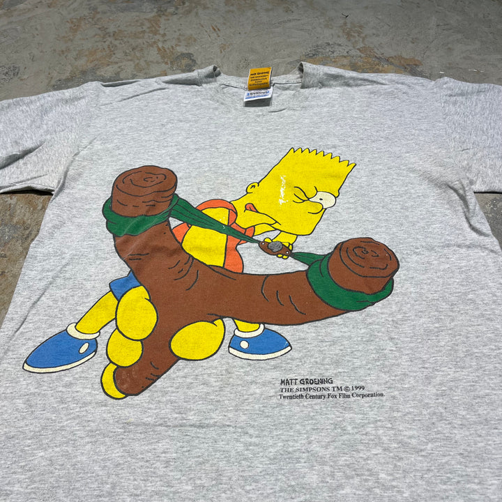 #4282 SCREEN STARS/FRUIT OF THE LOOM/フルーツオブザルーム/short sleeve t-shirt Tee/シングルステッチ/半袖Tシャツ/90's/シンプソンズ/サイズM