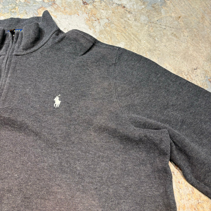 Used clothing POLO by Ralph Lauren/Polo Ralph Lauren/Half zip knit sweater/Size L
