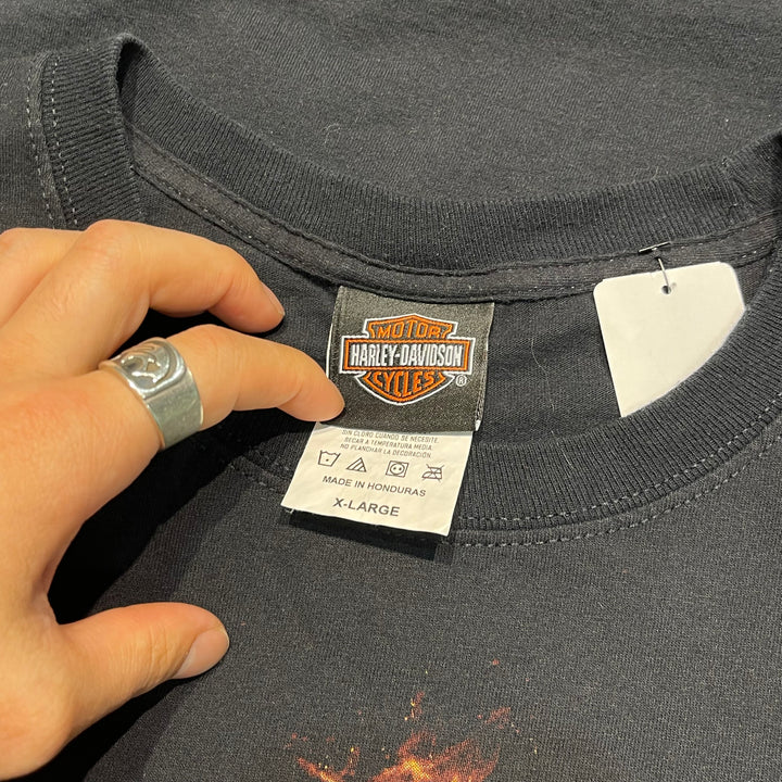 빈티지 의류 Harley-Davidson/Virginia Beach/Printed T-Shirt/Size XL