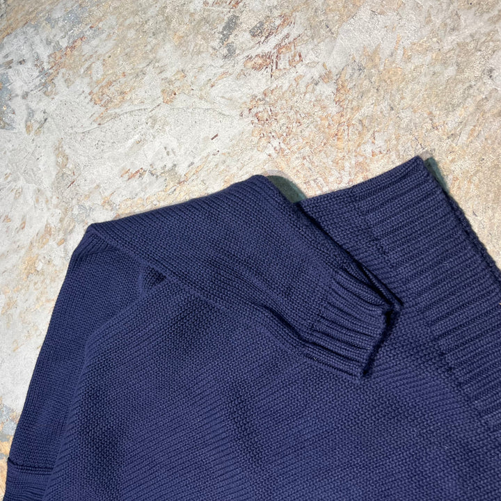 #3706 古着 POLO by Ralph Lauren/ラルフローレン / Cotton knit V Neck Sweatrer Shirts/コットLンニットVネックセーター/サイズL