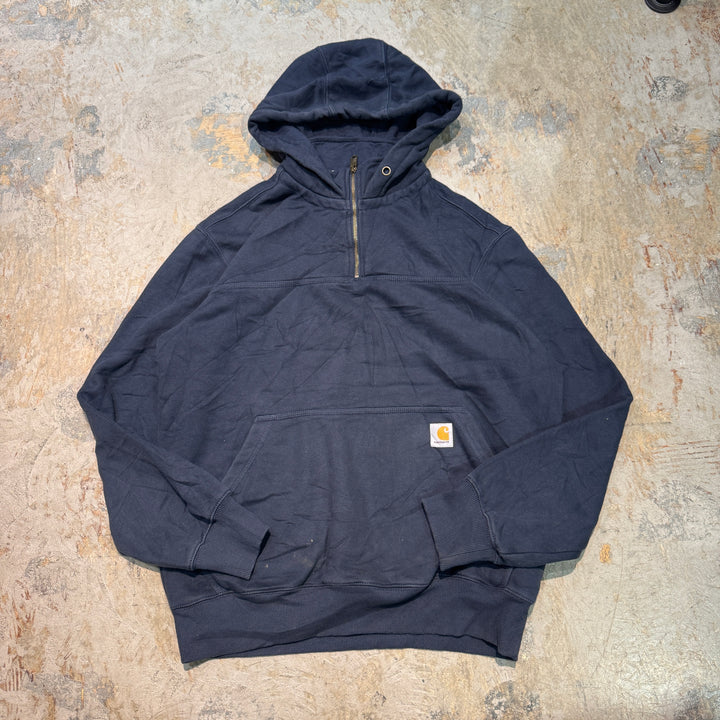 古着 carhartt/カーハート/ハーフジップスウェット/サイズM