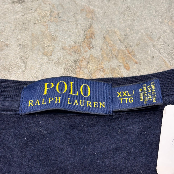 古着 POLO by Ralphlauren/ ポロバイラルフローレン/ クルーネックスウェット/ サイズXXL