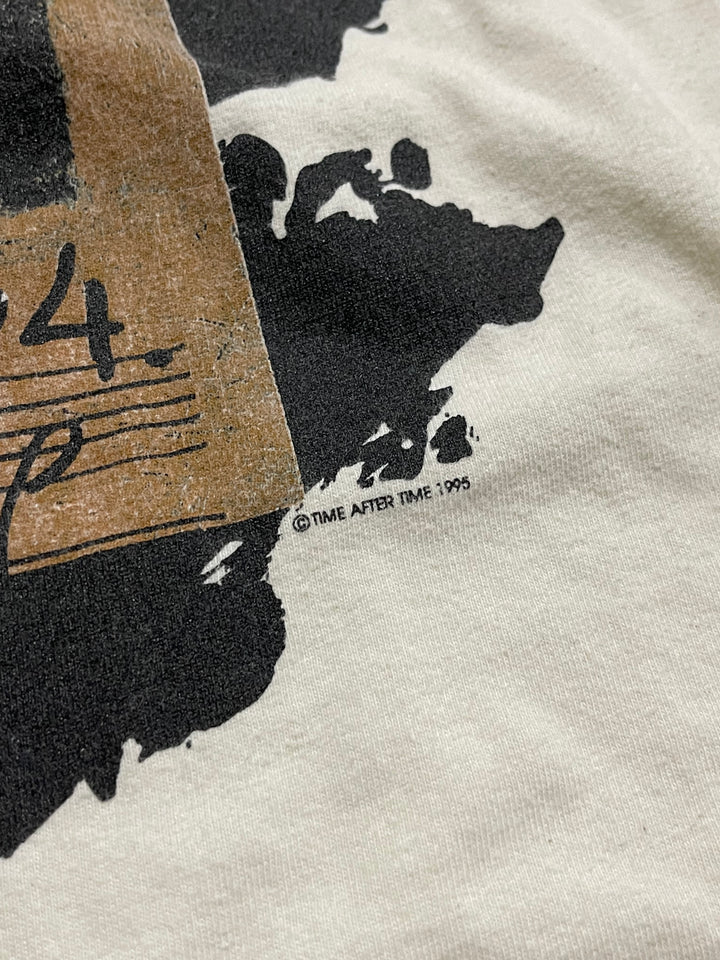 #MA72 Vintage 90의 Woodstock Mozart Festival/빈티지 싱글 스티치/티셔츠/크기 L-XL 등가