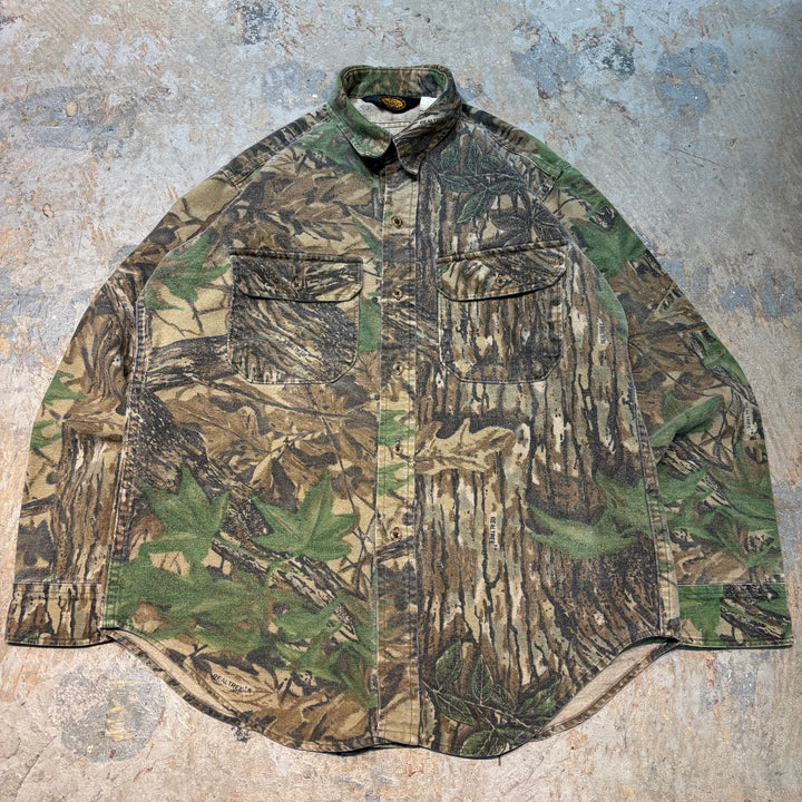 古着 70's〜80's WOOLRICH/ ウールリッチ/ コットン長袖シャツ/ リアルツリー/ サイズM